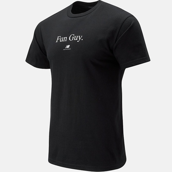 new balance fun guy t shirts